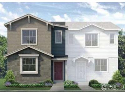 New construction Duplex house 284 Scaup Ln, Johnstown, CO 80534 - photo 0