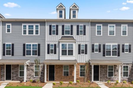 New construction Townhouse house 7121 Brookview Lane, Unit 57 Alley Load, Sherrills Ford, NC 28673 - photo 0