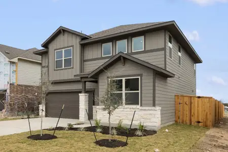 New construction Single-Family house 156 Jans Wy, Georgetown, TX 78626 plan Colton - image