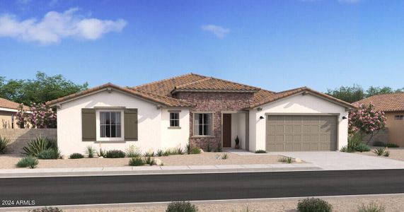 New construction Single-Family house 37510 W Nina St, Maricopa, AZ 85138 Sedona- photo 0 0