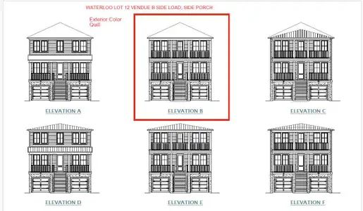 New construction Single-Family house 3132 Vanessa Lynne Ln, Johns Island, SC 29455 plan Vendue - image