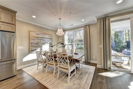 New construction Townhouse house 3355 Cresswell Link Way, Duluth, GA 30096 The Stockton- photo 3 3