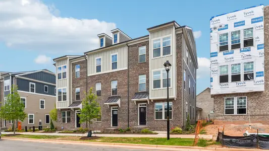 New construction Townhouse house 3106 Middle St, Charlotte, NC 28278 plan Landon - image
