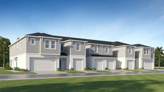 New construction Multi-Family house 2995 Maloof Dr, Davenport, FL 33837 Vivid- photo 0