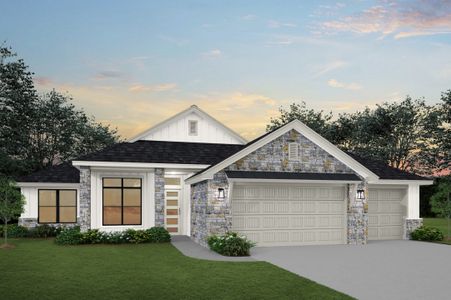 New construction Single-Family house 4034 Prairie Dr, Nolanville, TX 76559 plan Barton Creek - image