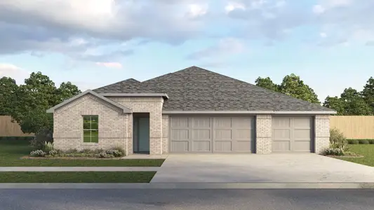 New construction Single-Family house 257 Rivers Edge Dr, Georgetown, TX 78628 plan The Courtland - image