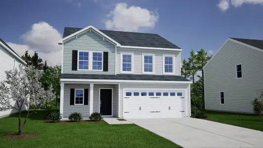 New construction Single-Family house 1144 Tennessee Walker Wy, Bolivia, NC 28422 plan Monroe - image