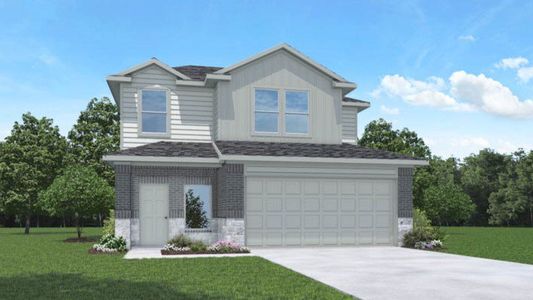 New construction Single-Family house 1110 Dewberry Downs Lane, Houston, TX 77090 Florence X30F- photo 0