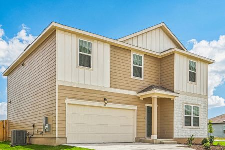 New construction Single-Family house 108 Clovis Dr, San Marcos, TX 78666 plan Solstice - image