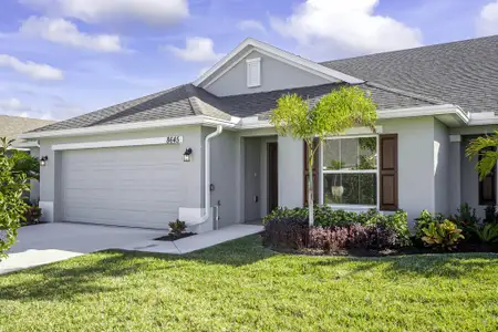 New construction Single-Family house 8646 Giovanni Ave, Fort Pierce, FL 34951 plan 1658 Villa - image