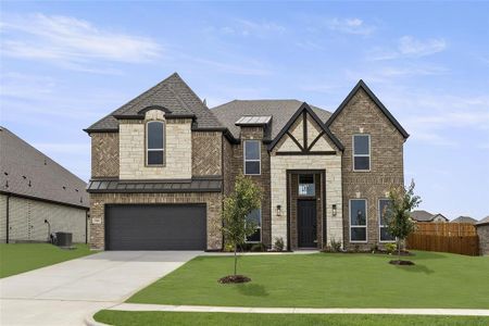 New construction Single-Family house 1842 Chadwick Dr, Cedar Hill, TX 75104 Hillcrest 2F (w/Media)- photo 0