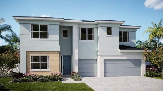 New construction Single-Family house 19237 Wood Stork Wy, Loxahatchee, FL 33470 plan Lavender - image