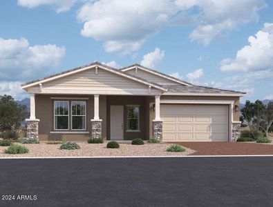 New construction Single-Family house 22705 E Roundup Way, Queen Creek, AZ 85142 Topaz- photo 0