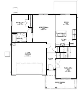 New construction Single-Family house 109 Lakeview Pines Wy, Statesboro, GA 30461 plan The Magnolia - image 3