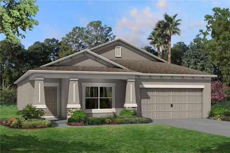 New construction Single-Family house 12020 Hilltop Farms Dr, Dade City, FL 33525 Picasso- photo 0