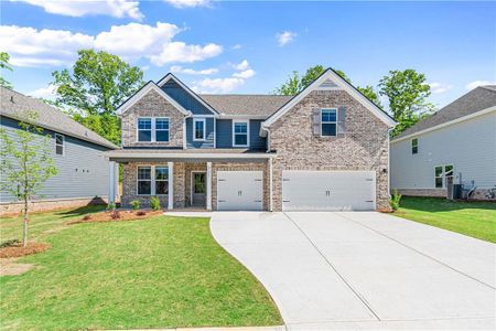 New construction Single-Family house 3127 Thicket Lane, Atlanta, GA 30349 Isabella II- photo 0