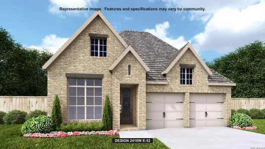 New construction Single-Family house 12918 Gilmore Bnd, San Antonio, TX 78245 plan 2410W - image