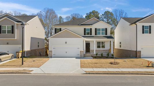 New construction Single-Family house 213 Champlain Road, Hoschton, GA 30548 Elle- photo 0