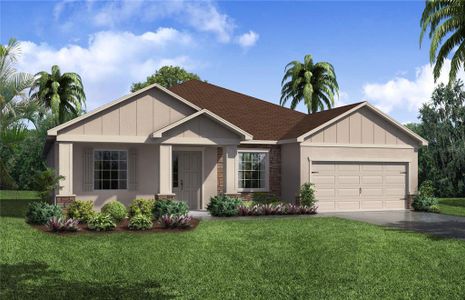 New construction Single-Family house 1492 Melrose Street, Lake Alfred, FL 33850 - photo 0