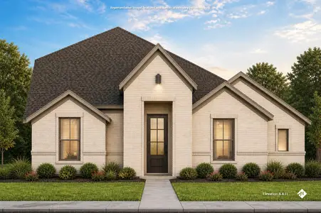 New construction Single-Family house 1792 Preserve Ln, Waxahachie, TX 75165 plan MacArthur - image