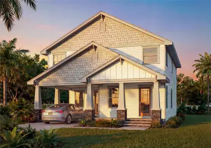 New construction Single-Family house 208 W Fern St, Tampa, FL 33604 - image