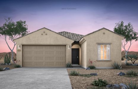 New construction Single-Family house 42875 W Pablo Dr, Maricopa, AZ 85138 plan Verbena - image