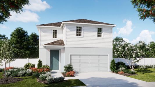 New construction Single-Family house 6709 Golden Eagle Blvd, Howey-in-the-Hills, FL 34737 plan Cove - image