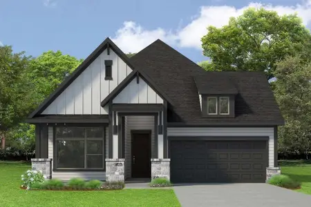 New construction Single-Family house 11406 Billy Bobs St, Montgomery, TX 77316 plan The Tulip - image