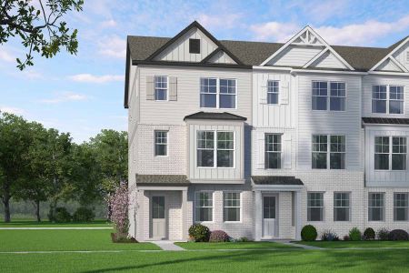 New construction Townhouse house 40 Powers Ferry Rd Se, Marietta, GA 30067 plan Marlowe - image