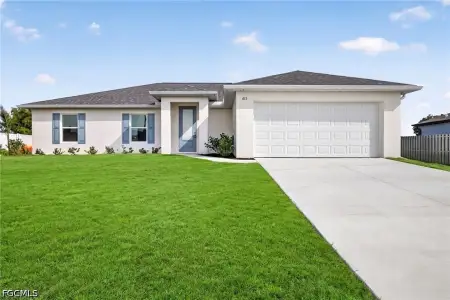 New construction Single-Family house 615 Nw 29Th St, Cape Coral, FL 33993 plan The Sunset Harbor - image