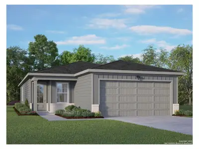 New construction Single-Family house 2515 Dry Moss Wy, San Antonio, TX 78224 plan The Colorado B - image