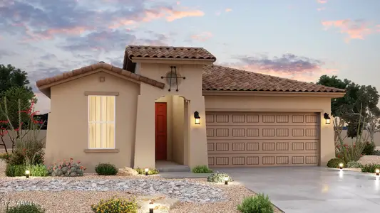 New construction Single-Family house 39980 W Placone Ln, Maricopa, AZ 85138 plan Clover - image
