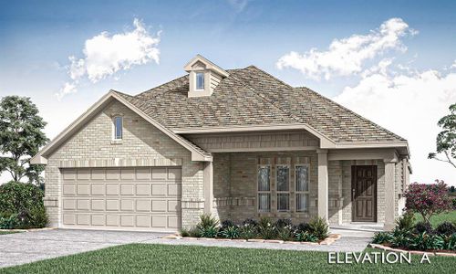 New construction Single-Family house 180 Creekside Drive, Sanger, TX 76266 Dogwood III- photo 0