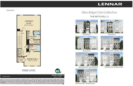 New construction Townhouse house 3302 Gypsum Dr, Durham, NC 27703 - image