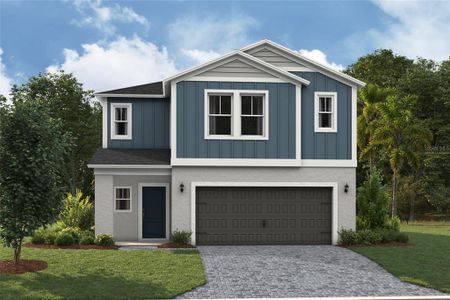New construction Single-Family house 37206 Sagemoor Dr, Zephyrhills, FL 33541 plan Indigo - image