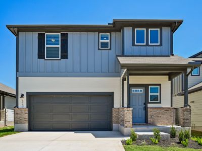 New construction Single-Family house 133 Woodbrook Dr, Georgetown, TX 78626 plan The Lassen (370) - image