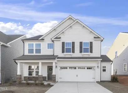 New construction Single-Family house 27 Silver Moon Ln, Clayton, NC 27527 The Lenox- photo 0