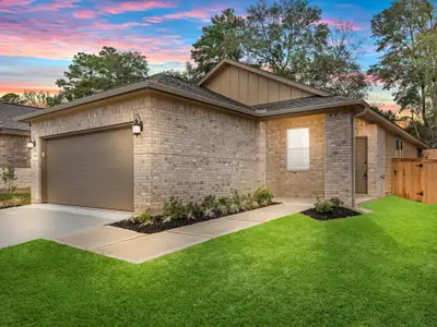 New construction Single-Family house 2010 W Darlington Oak Ct, Conroe, TX 77304 - image