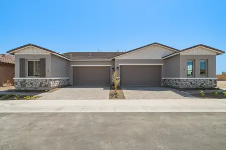 New construction Duplex house 20975 W Pasadena Ave, Buckeye, AZ 85396 plan Brisa - image