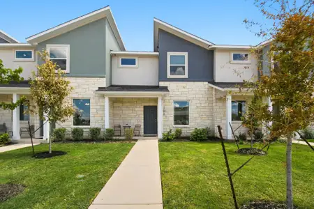 New construction Townhouse house 500 Municipal Dr, Unit 103, Leander, TX 78641 plan Pei - image
