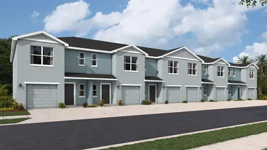 New construction Townhouse house 6968 Flatwood Plum Ct, Bradenton, FL 34202 - image