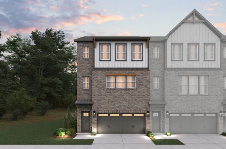 New construction Single-Family house 386 Sunset Hollow St, Sugar Hill, GA 30518 plan Brayton - image