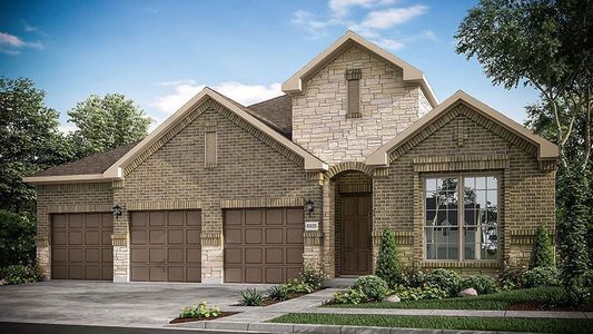 New construction Single-Family house 29027 Vermillian Canyon Ct, Fulshear, TX 77441 Alder- photo 0