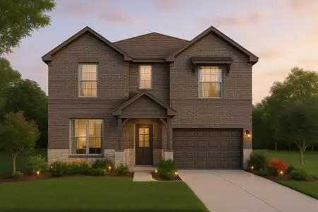 New construction Single-Family house 6202 Lake Chippewa, Katy, TX 77493 plan Katy Lakes Hemlock 2961 - image