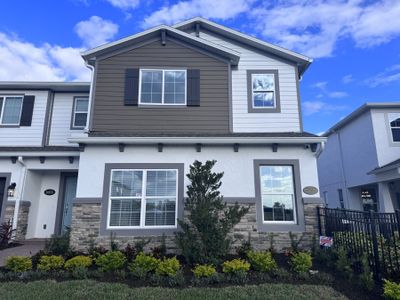 New construction Single-Family house 5037 Prairie Preserve Run, Saint Cloud, FL 34772 Granada - Townhome Series- photo 3 3