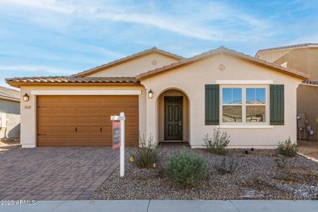 New construction Single-Family house 40347 W Wade Dr, Maricopa, AZ 85138 Alexandrite- photo 1 1