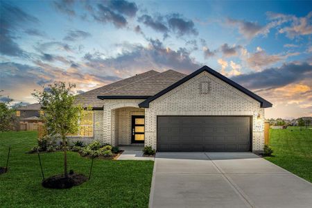 New construction Single-Family house 11318 Youngquist Drive, Mont Belvieu, TX 77535 The Wetherby- photo 0