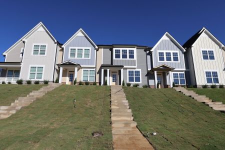 New construction Townhouse house 3054 Horton Ridge Blvd, Apex, NC 27502 plan Hazelnut - image