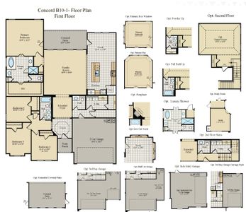 New construction Single-Family house 5410 Rowlan Row, Midlothian, TX 76065 plan Concord - image 4