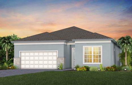 New construction Single-Family house 12790 Sw Cattleya Ln, Port St. Lucie, FL 34987 plan Concord - image
